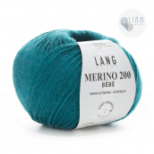 Cuộn Len Sợi Lông Cừu Yarn Wool Lang Merino 200 Bebe