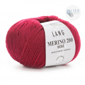 Cuộn Len Sợi Lông Cừu Yarn Wool Lang Merino 200 Bebe