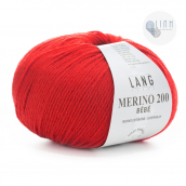 Cuộn Len Sợi Lông Cừu Yarn Wool Lang Merino 200 Bebe