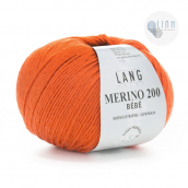 Cuộn Len Sợi Lông Cừu Yarn Wool Lang Merino 200 Bebe