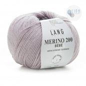 Cuộn Len Sợi Lông Cừu Yarn Wool Lang Merino 200 Bebe