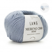 Cuộn Len Sợi Lông Cừu Yarn Wool Lang Merino 200 Bebe