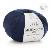 Cuộn Len Sợi Lông Cừu Yarn Wool Lang Merino 200 Bebe