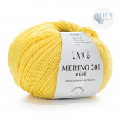 Cuộn Len Sợi Lông Cừu Yarn Wool Lang Merino 200 Bebe