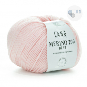 Cuộn Len Sợi Lông Cừu Yarn Wool Lang Merino 200 Bebe