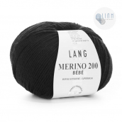 Cuộn Len Sợi Lông Cừu Yarn Wool Lang Merino 200 Bebe