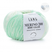 Cuộn Len Sợi Lông Cừu Yarn Wool Lang Merino 200 Bebe Color