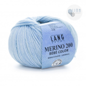 Cuộn Len Sợi Lông Cừu Yarn Wool Lang Merino 200 Bebe Color