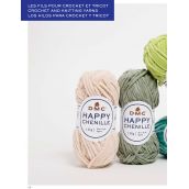 Cuộn len nhung chuyên móc amigurumi thú bông và phụ kiện trang trí DMC Happy Chenille 15gr Art.8143