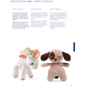 Cuộn len nhung chuyên móc amigurumi thú bông và phụ kiện trang trí DMC Happy Chenille 15gr Art.8143