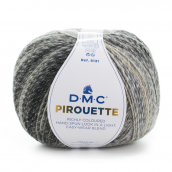 Cuộn len sợi đan tay loang nhiều màu AC , Acrylic DMC Pirouette 200gr Art 8131