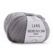 Cuộn Len Sợi Lông Cừu Yarn Wool Lang Merino 200 Bebe