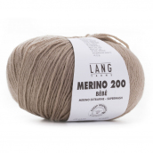 Cuộn Len Sợi Lông Cừu Yarn Wool Lang Merino 200 Bebe