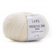 Cuộn Len Sợi Lông Cừu Yarn Wool Lang Merino 200 Bebe