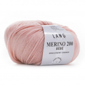 Cuộn Len Sợi Lông Cừu Yarn Wool Lang Merino 200 Bebe