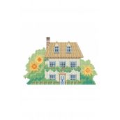 Mẫu Hướng Dẫn Thêu chữ thập Cross Stitch Pattern COTTAGE HOUSE