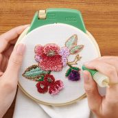 Kim thêu xù Clover Free Stitching Needle Art 57413 Punch Needle