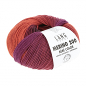 Cuộn Len Sợi Lông Cừu Yarn Wool Lang Merino 200 Bebe Color