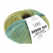 Cuộn Len Sợi Lông Cừu Yarn Wool Lang Merino 200 Bebe Color