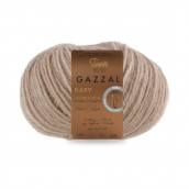 Cuộn len sợi lông cừu Merino pha lạc đà Alpaca màu tự nhiên không nhuộm Gazzal Baby Alpaca Pure Color