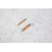Bộ kim đan vòng thay dây bằng tre Seeknit Curve Koshitsu IC 6 cm / 2.4" S set / Paper bag 60241