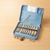 Bộ Kim Đan Len Thủ Công Clover Bamboo Circular Knitting Needles "TAKUMI" Combo <Long> 45151
